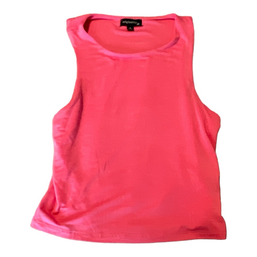 Originality Pink Tank Top